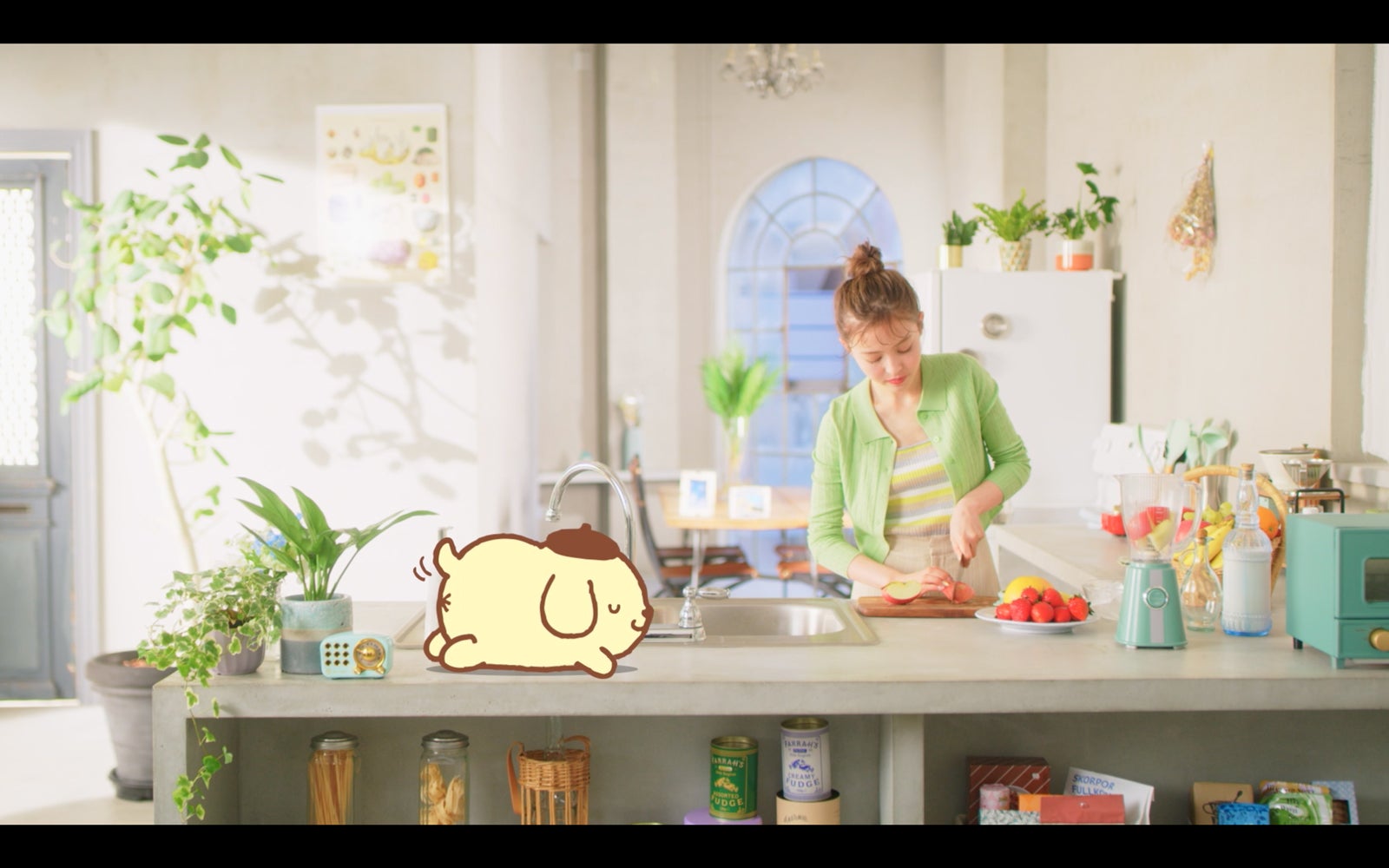 「ポムポムプリンのいる生活」（C）‘21 SANRIO（C）‘21 SANRIO／SEGATOYS S／D・G S／F・G SP-M S／T・F 著作（株）サンリオ