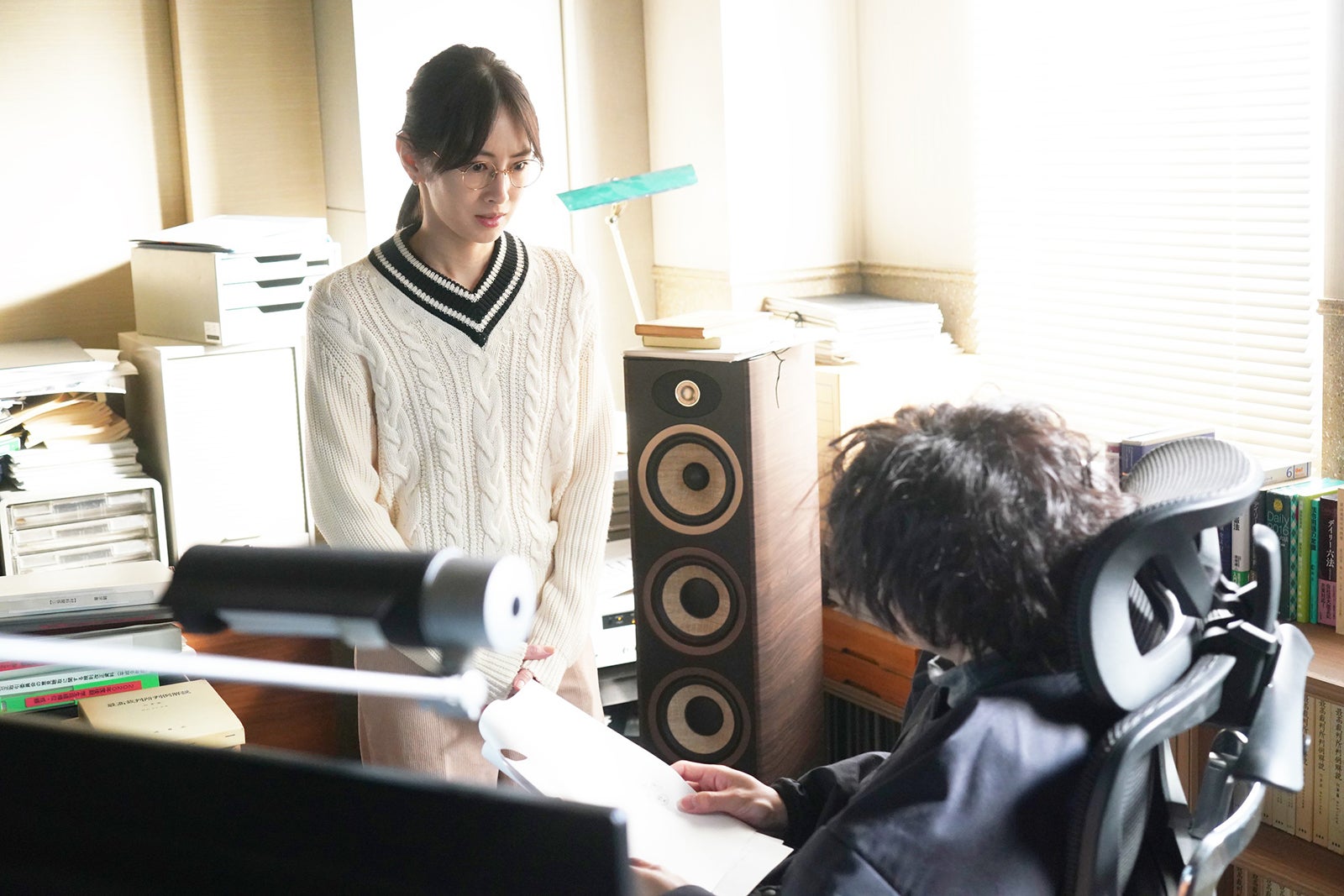 北川景子、山田裕貴 「女神の教室～リーガル青春白書～」第6話より（C）フジテレビ