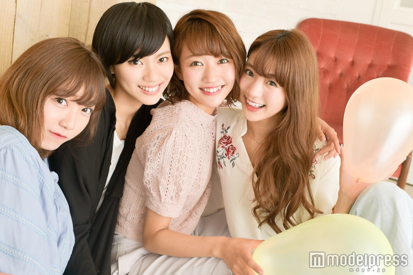 「夢みるアドレセンス」京佳、小林れい、荻野可鈴、志田友美 （C）モデルプレス