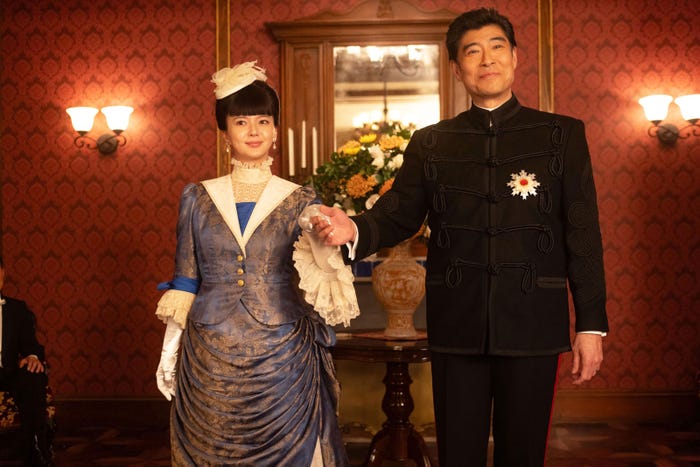 多部未華子、高嶋政宏「風、薫る」第13話(C)NHK