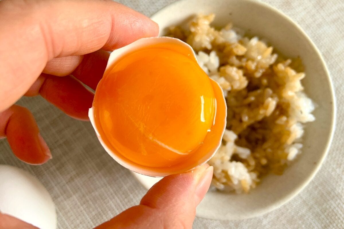 水谷豊の卵かけご飯