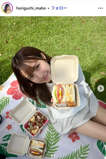 堀口真帆Instagramより
