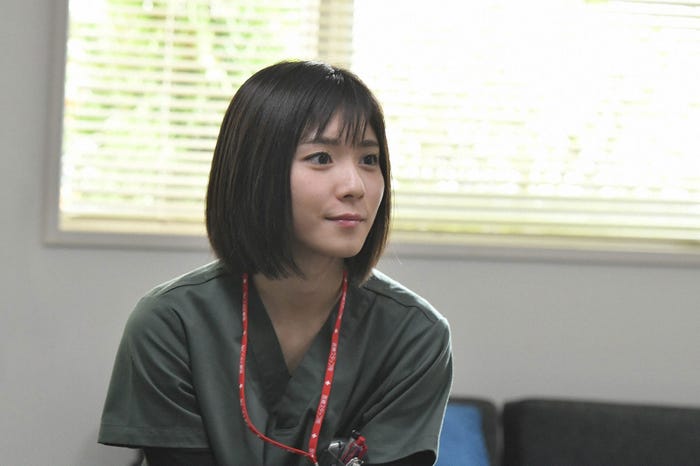 松岡茉優/「コウノドリ」第10話より(画像提供:TBS)