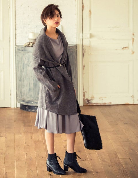 ウエストリボンプリーツスカート「Re:EDIT by GALSTAR」2,998円（税込）／画像提供：Re:EDIT by GALSTAR