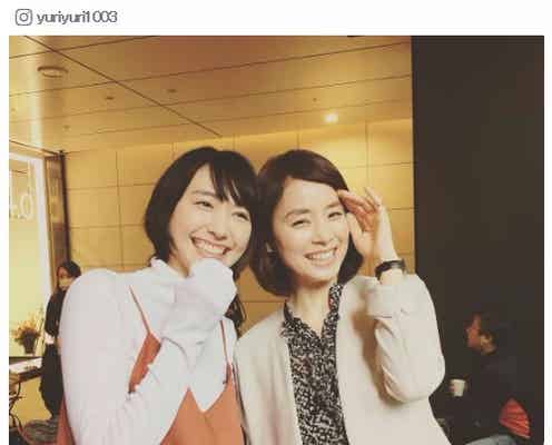 新垣結衣&石田ゆり子「逃げ恥」コンビのオフショットに反響「見てるだけで幸せな気持ち」「笑顔が眩しい」