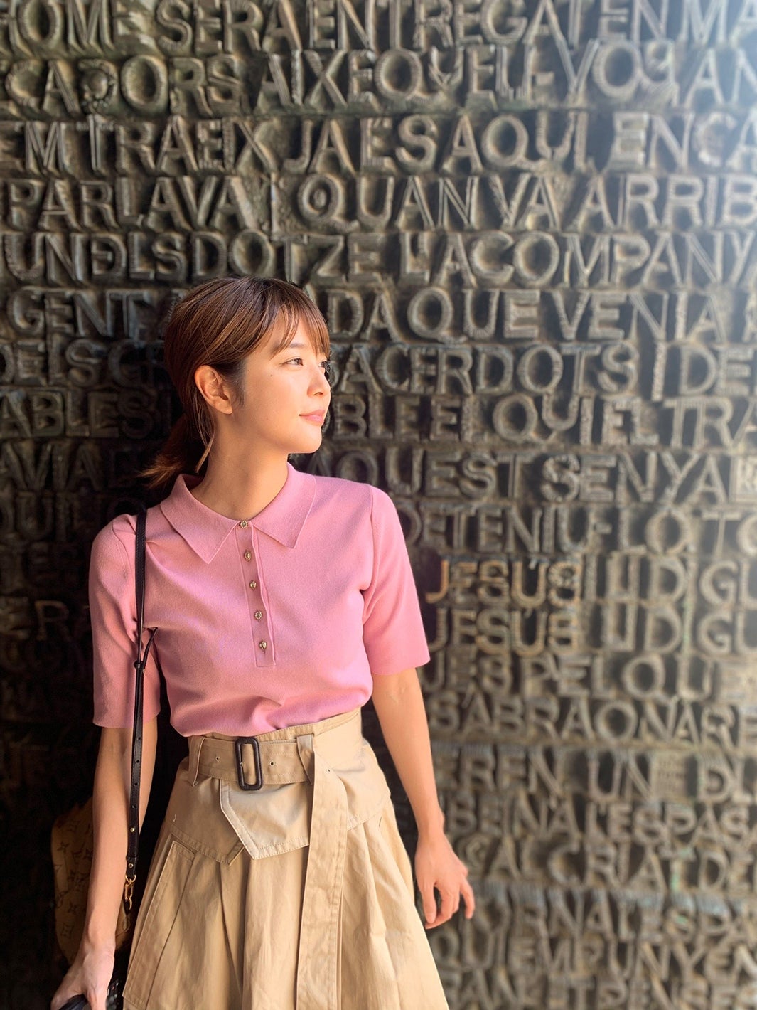 プライベートでも髪の毛は結ぶことが多いです（提供写真）