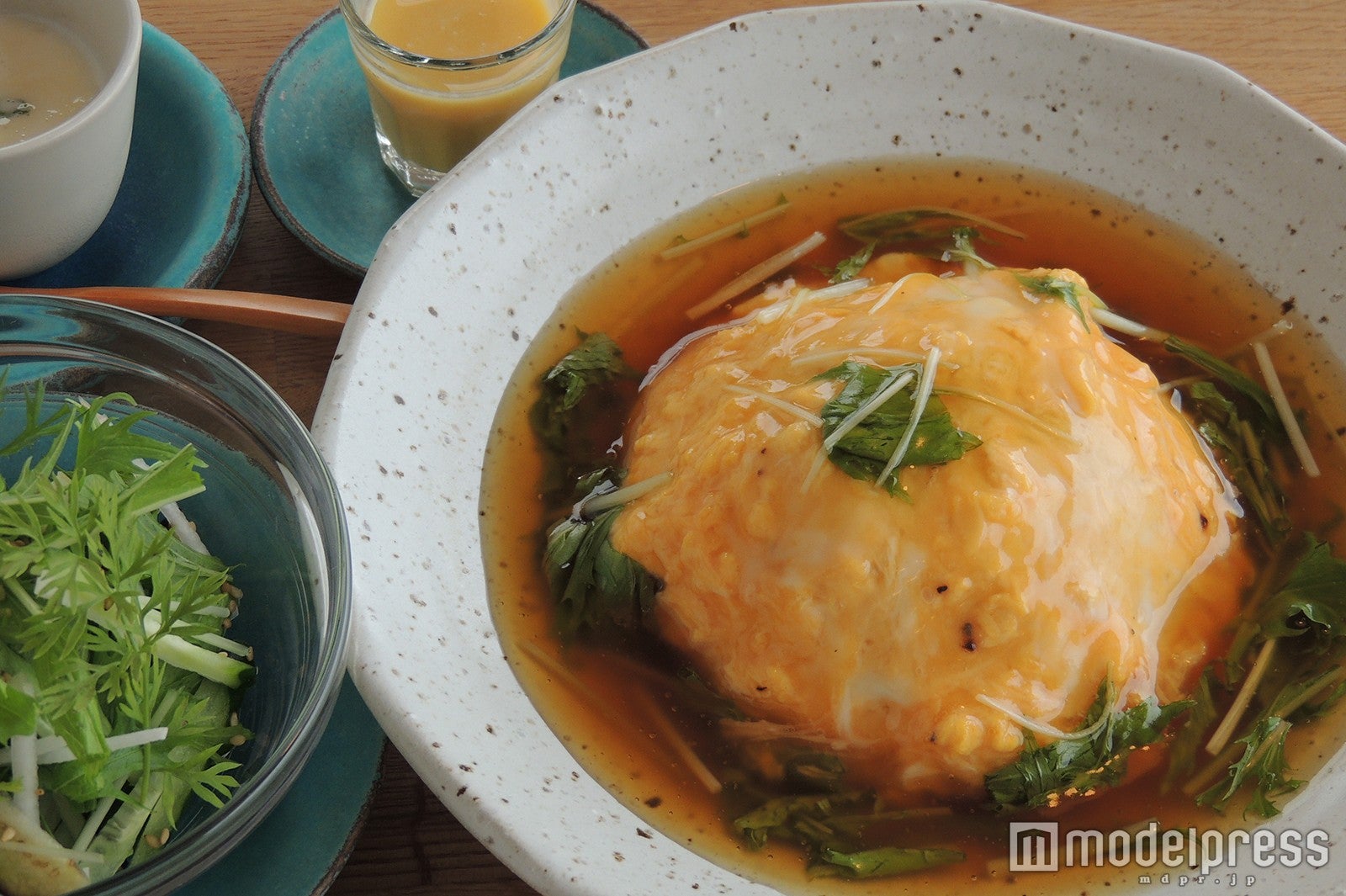 和風あんかけオムライス／画像提供：うのしまヴィラ