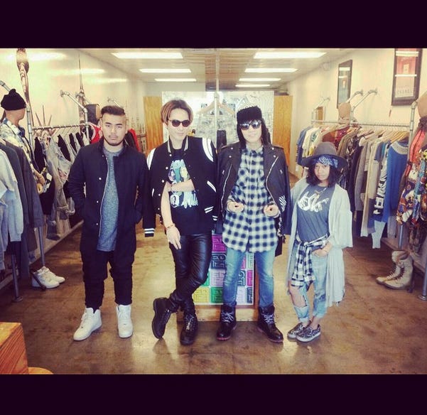 LAでは買い物を満喫/登坂広臣Instagramより