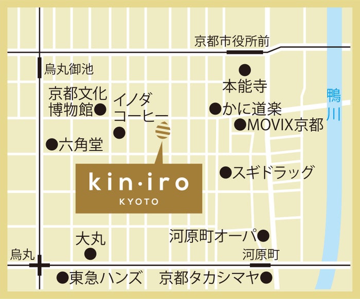 クリームパン専門店 キンイロ地図/画像提供:金市商店