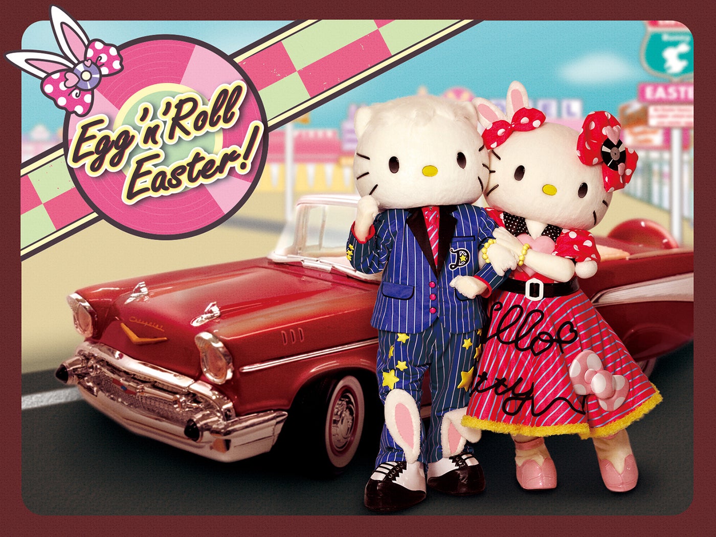 「Egg’n’Roll Easter!」ビジュアル（C）1976，1989，1990，1999，2001，2010，2019 SANRIO CO．，LTD．