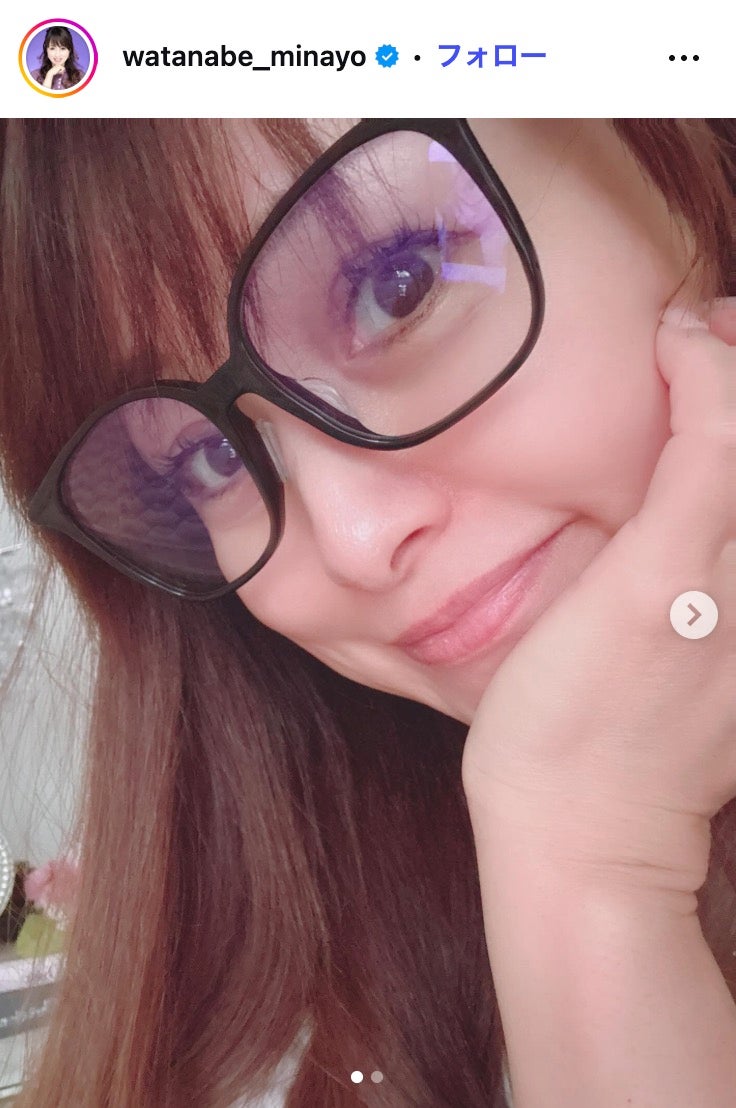 渡辺美奈代Instagramより
