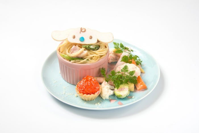 みるくのお手伝いクリームパスタ ¥1,290(C) 2001, 2019 SANRIO CO., LTD. APPROVAL NO. G601201