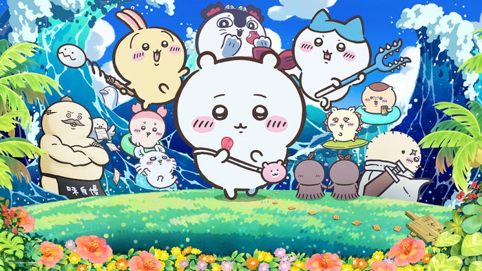 『映画ちいかわ 人魚の島のひみつ』ビジュアル(C)ナガノ/ 2026「映画ちいかわ」製作委員会