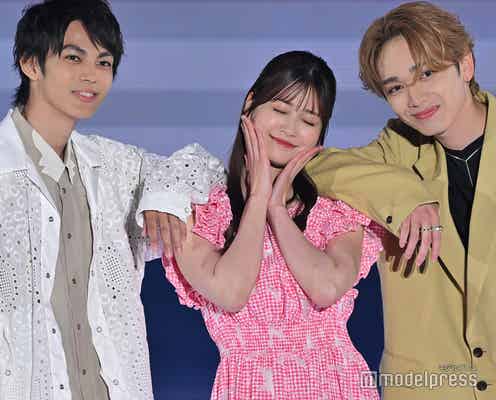 「くる恋」生見愛瑠、神尾楓珠&宮世琉弥から“肩ズン” 瀬戸康史からのビデオメッセージも【GirlsAward 2024 S/S】