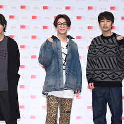 KAT-TUN（左から）上田竜也、亀梨和也、中丸雄一（C）NHK