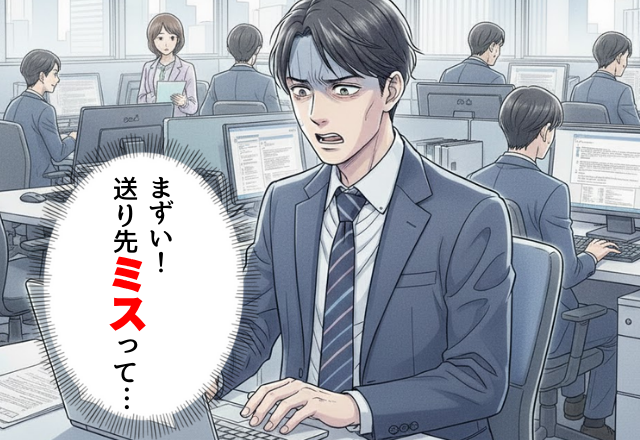 仕事熱心だと思っていた職場の先輩。しかし⇒たった一度の【チャット誤送信】で、職場の空気が一変した話。