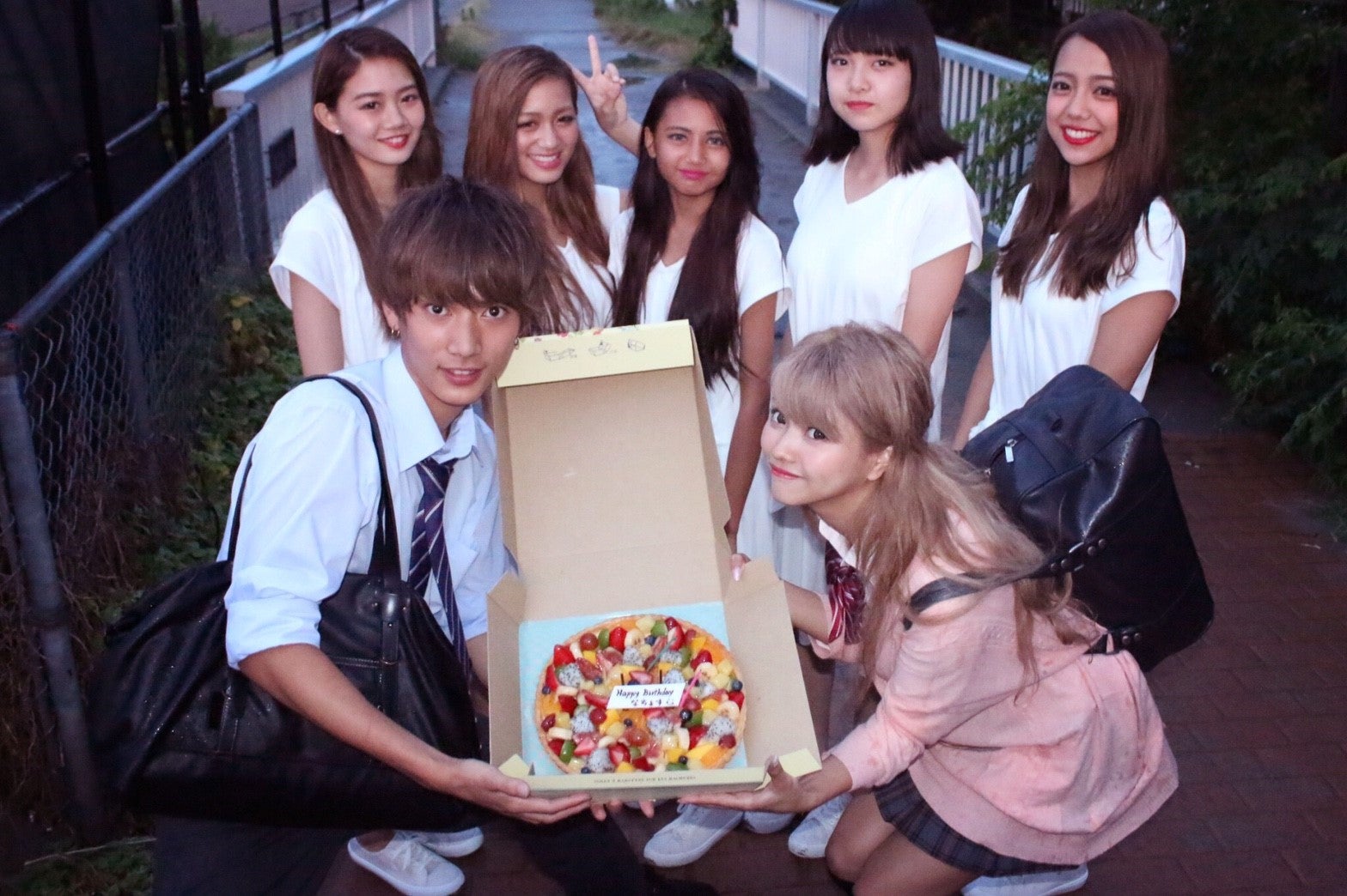 なちょす＆那須泰斗／メイキングカット（提供写真）