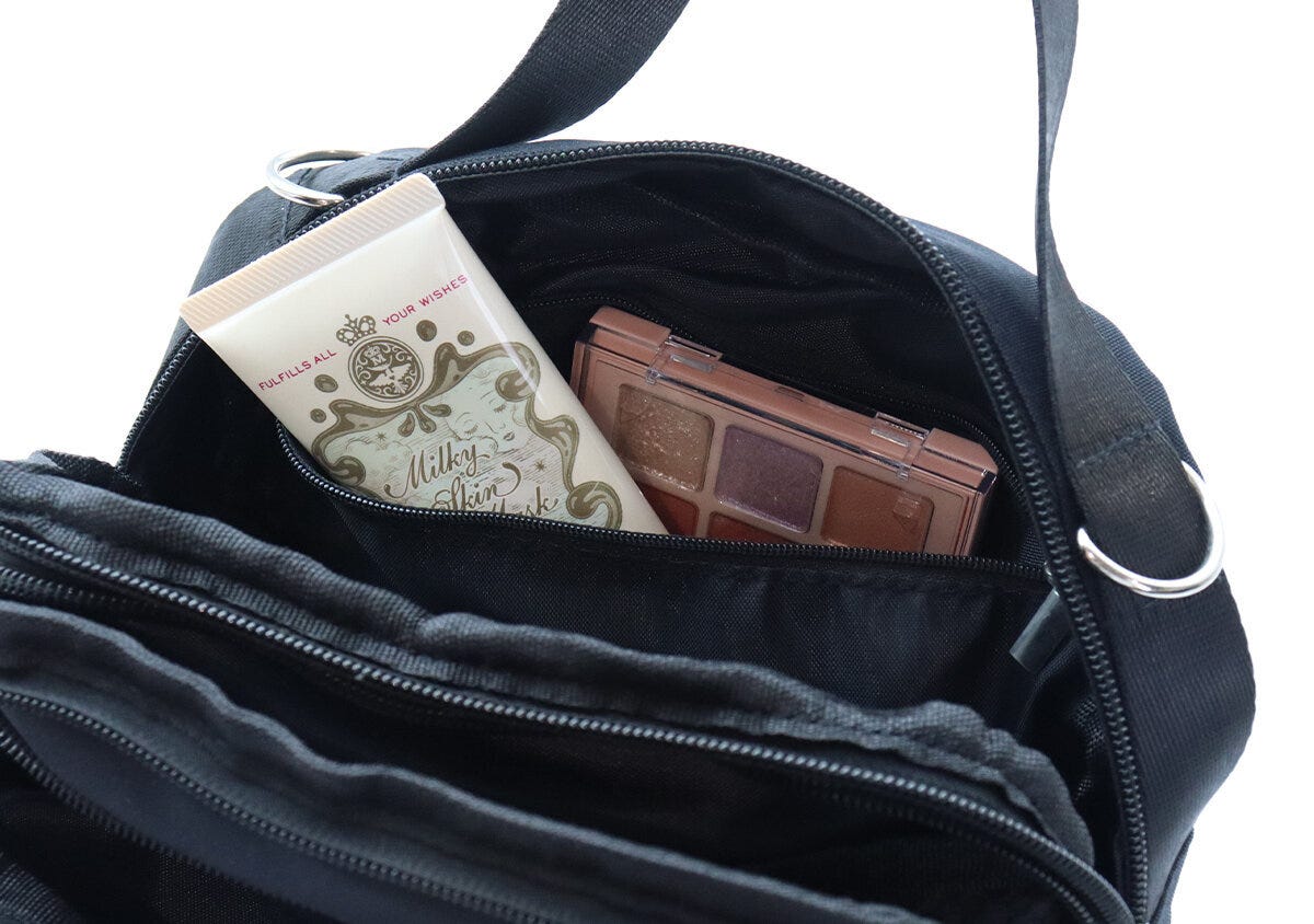 宝島社ムック付録の96猫（くろねこ）ぬこたさんの2Way3層ポーチ7