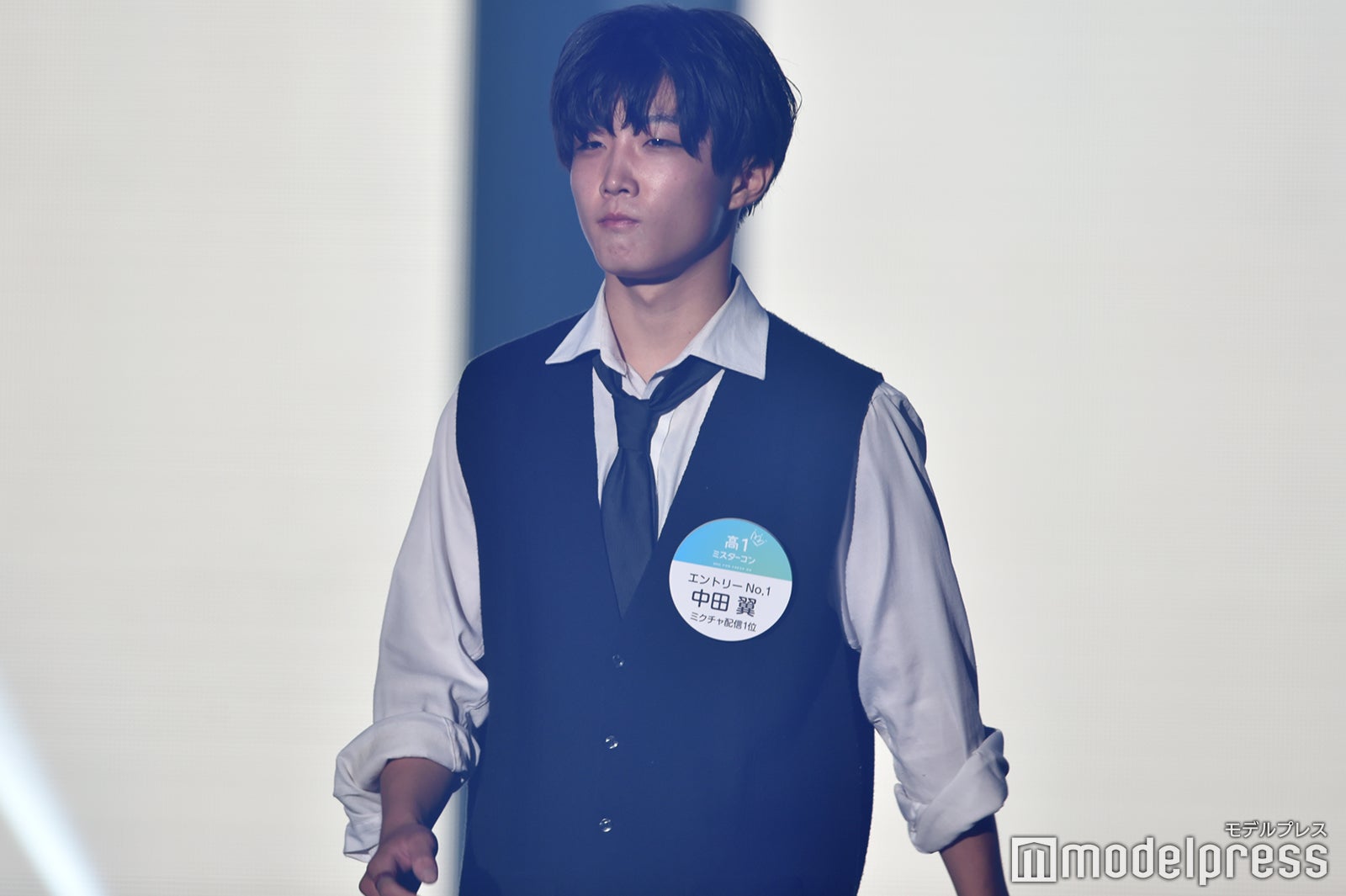 「男子高生ミスターコン2023」ステージの様子 （C）モデルプレス