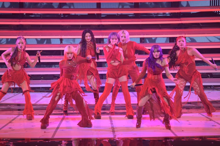 「第76回NHK紅白歌合戦」HANA(C)NHK