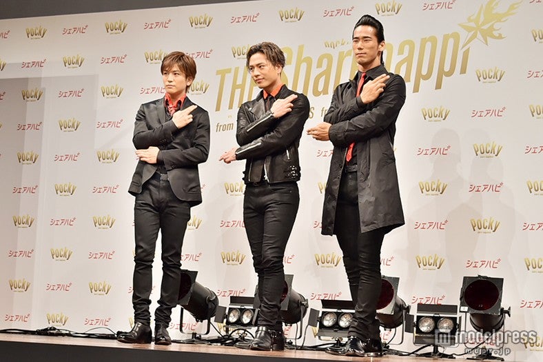 （左から）岩田剛典、登坂広臣、小林直己