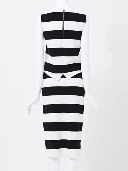 ボーダーミラノリブ セットアップ「BONICA DOT」7,938円(税込)