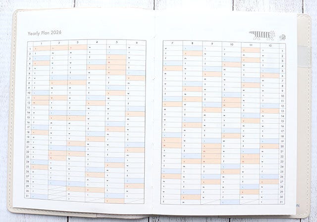 イヤリー リサ・ラーソン2026年スケジュール手帳イヤリー