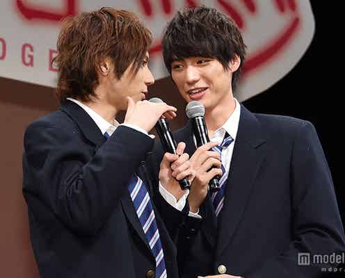 福士蒼汰、共演者と至近距離で“褒め合い合戦”「イチャイチャしないでよ!」