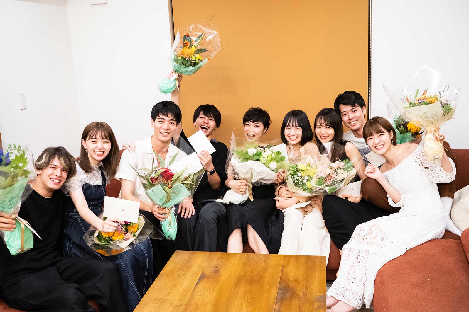 才川コージ、江野沢愛美、若林拓也、森田桐矢、澤田育子先生、坂口風詩、新田さちか、北條慶、糸原美波『恋愛ドラマな恋がしたい～Kiss On The Bed～』最終話（C）AbemaTV, Inc.