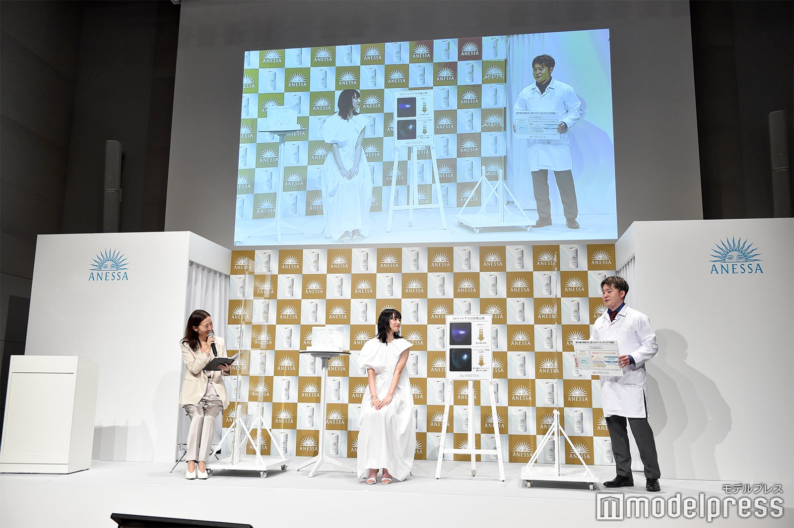 榎本歩氏、小松菜奈、加藤仁久氏（C）モデルプレス