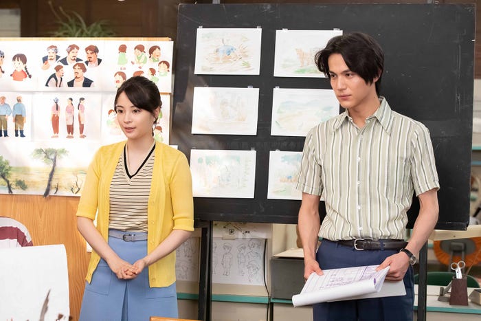 広瀬すず、中川大志/「なつぞら」(C)NHK