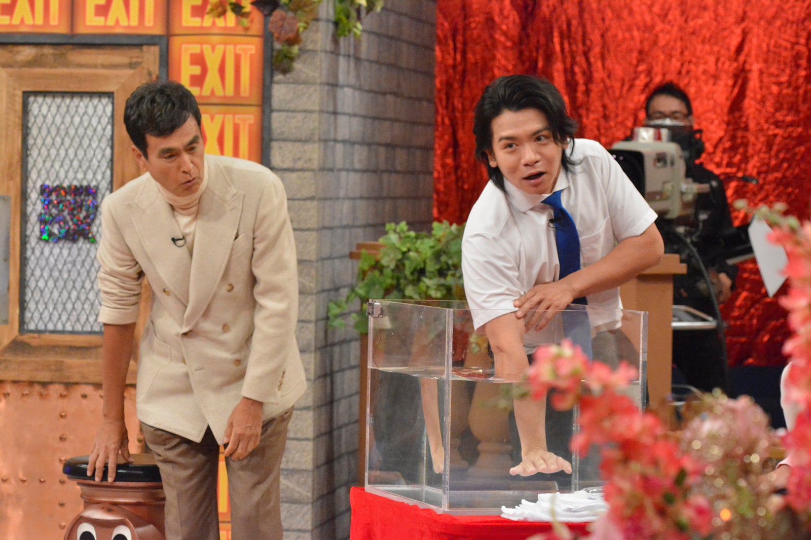 石原良純、野田クリスタル（C）読売テレビ