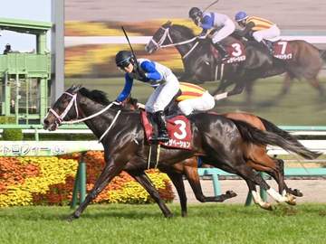 【ニュージーランドT】レザベーション うれしい重賞初V しぶとい粘りに原「〝何とかしのいでくれ〟と」 松下師の手応え「千六にしてから安定している」