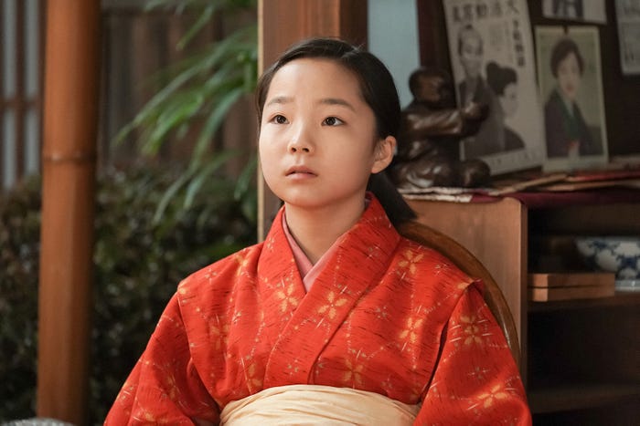 澤井梨丘「ブギウギ」第3話(C)NHK