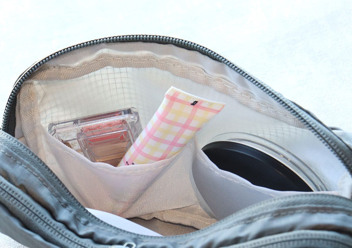 リンネルスノーピークお財布ショルダーバッグ内ポケット