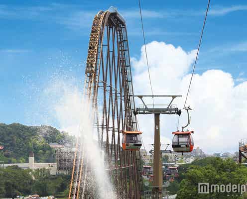 よみうりランド、人気絶叫コースターが夏限定“ずぶ濡れ”バージョンに 叫びで水量UP