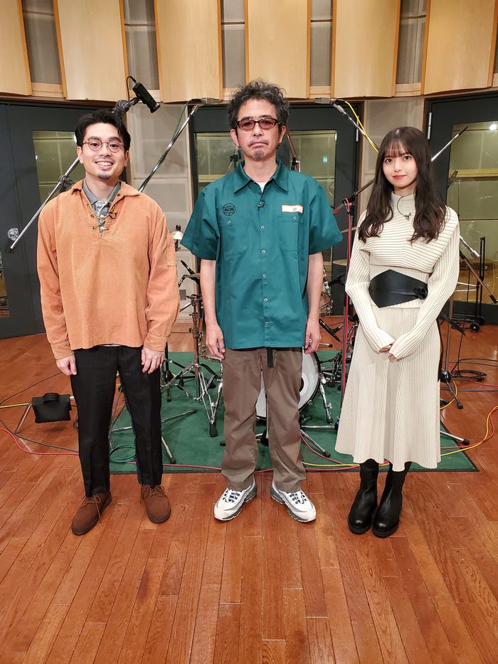 (左から)ハマ・オカモト、奥田民生、齋藤飛鳥(C)テレビ朝日
