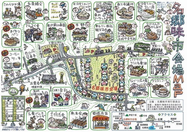 名郷味市／画像提供：飯能市