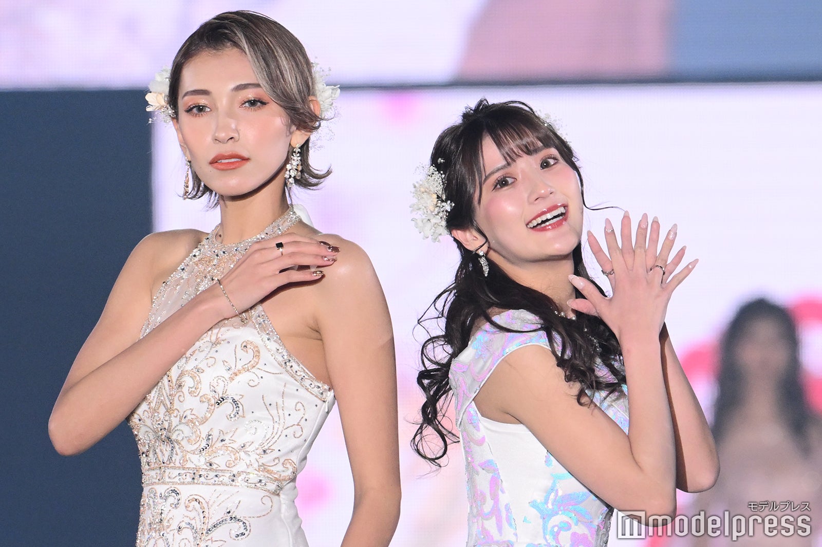 Aisha、なな「関コレ 2023 S／S」より（C）モデルプレス