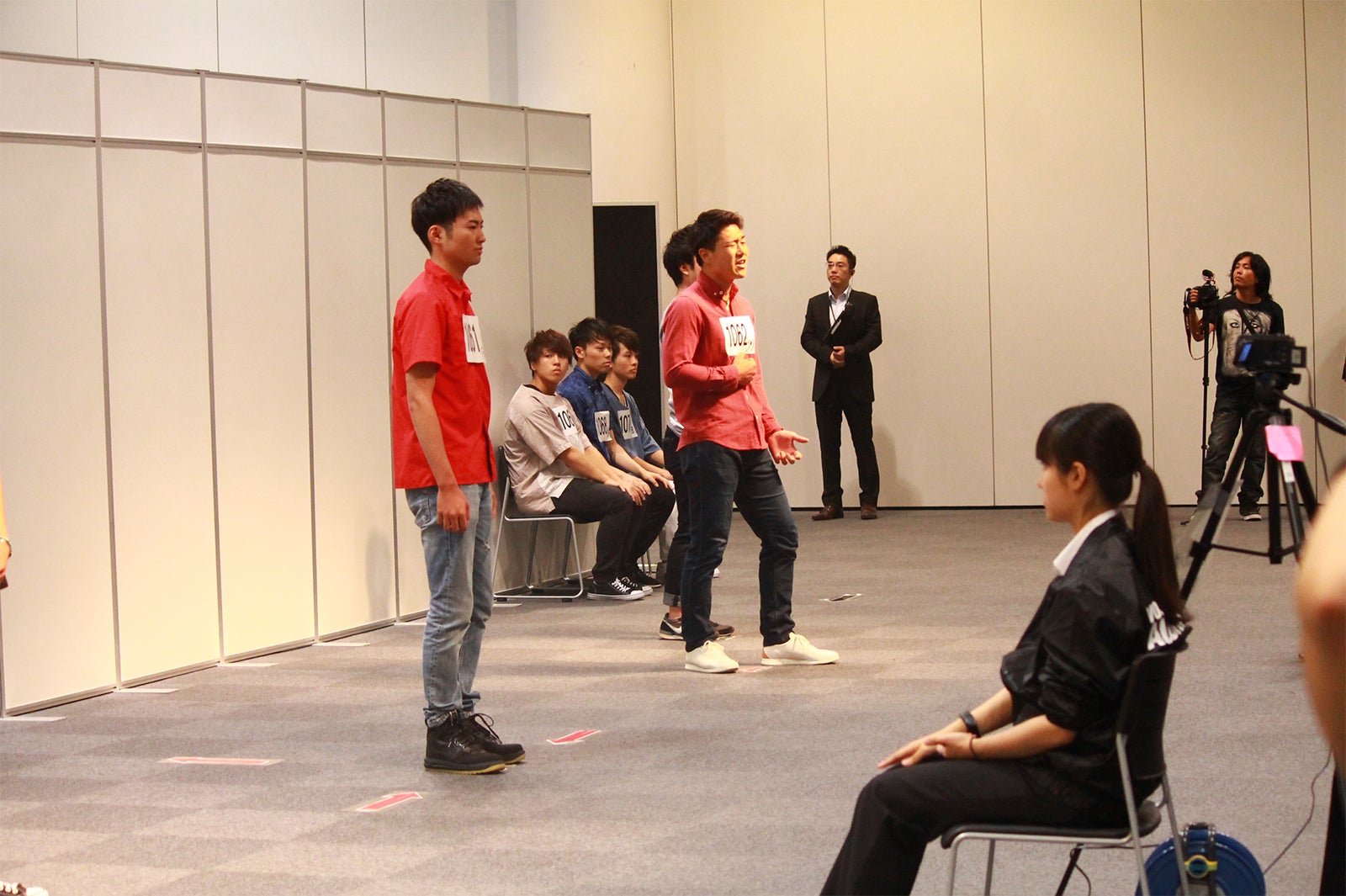 6月17・18日に行われた一次審査（東京）の様子（画像提供：LDH）