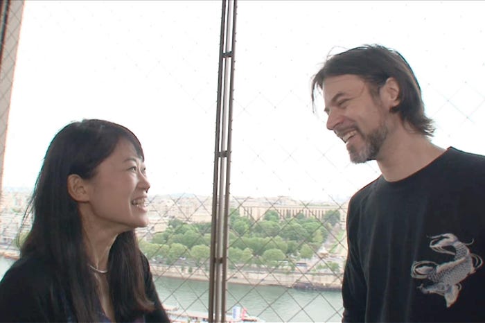 パリの日本人妻・ユキコさん、夫・サバンさん