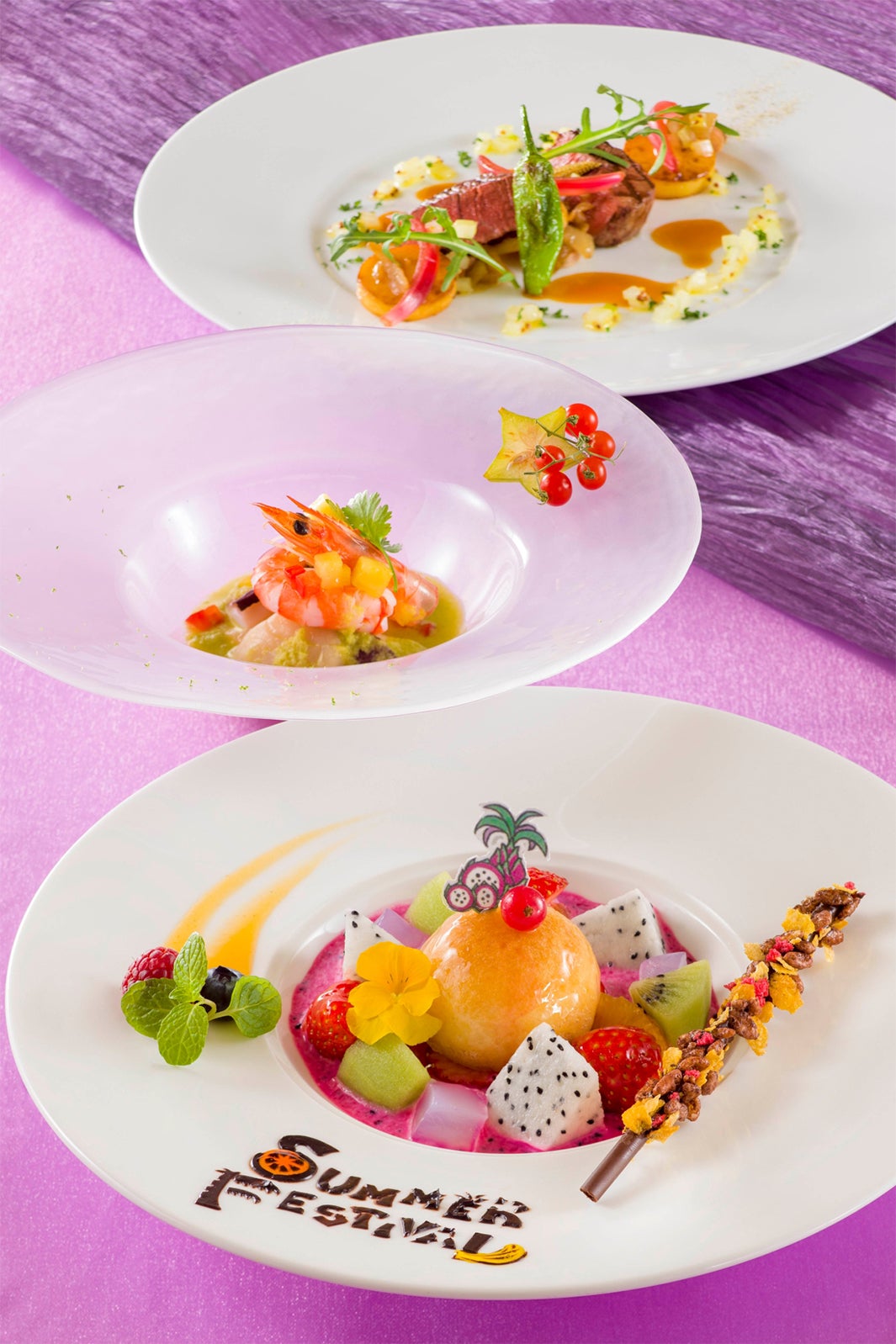 「ベッラヴィスタ・ラウンジ」ランチコース（C）Disney