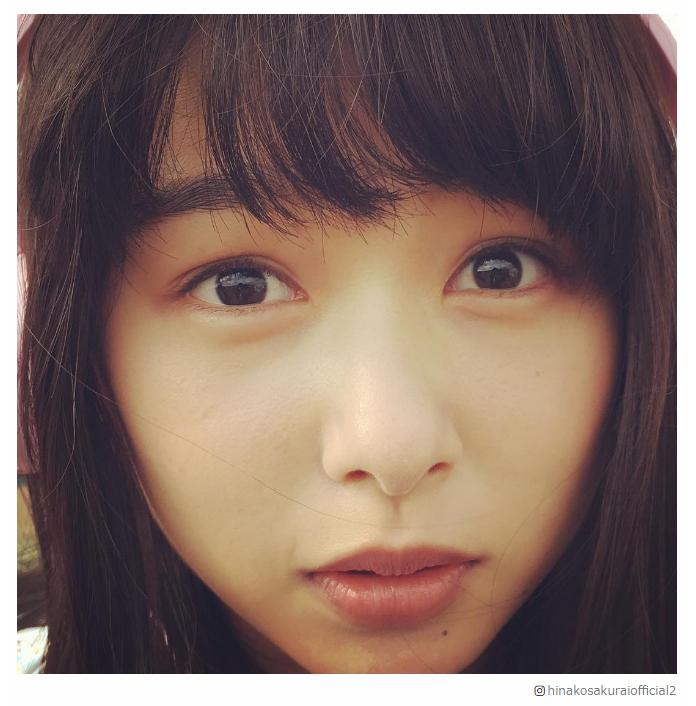 桜井日奈子、限界どアップ写真を公開「最高に可愛い」「どアップの奇跡」と反響