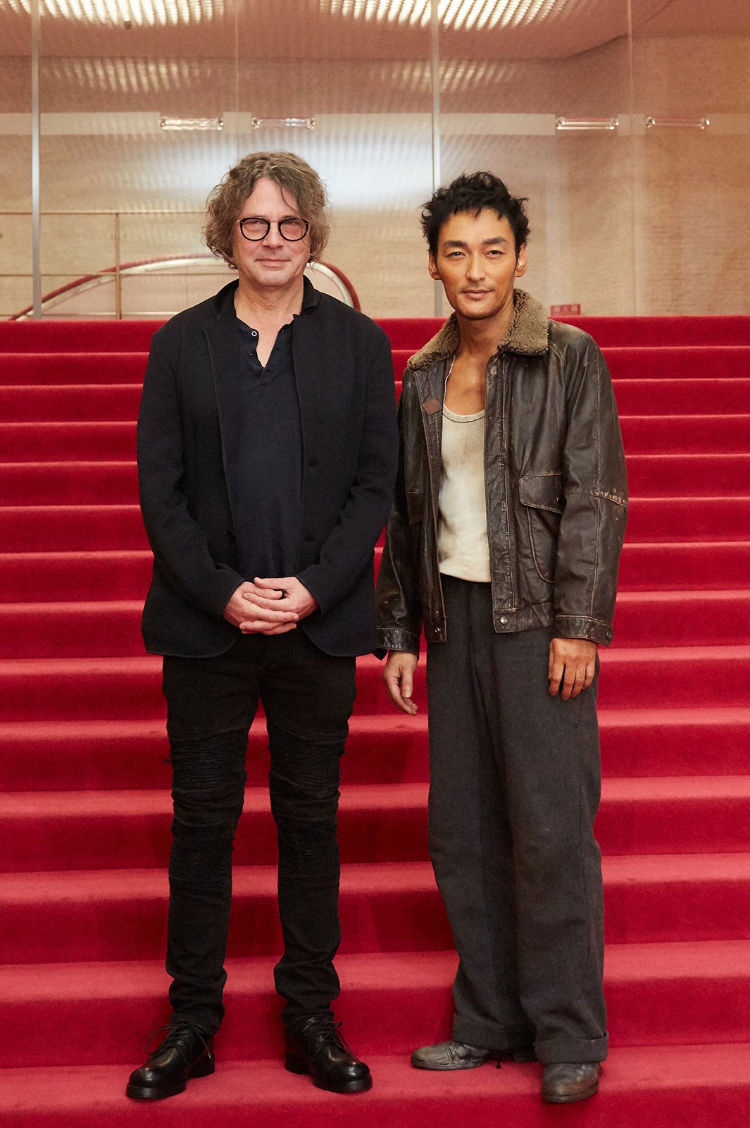 デヴィッド・ルヴォー、草なぎ剛（提供写真）