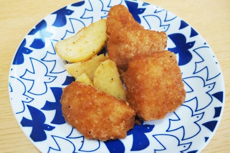 セブンイレブン「フィッシュ＆チップス　タルタルソース付」