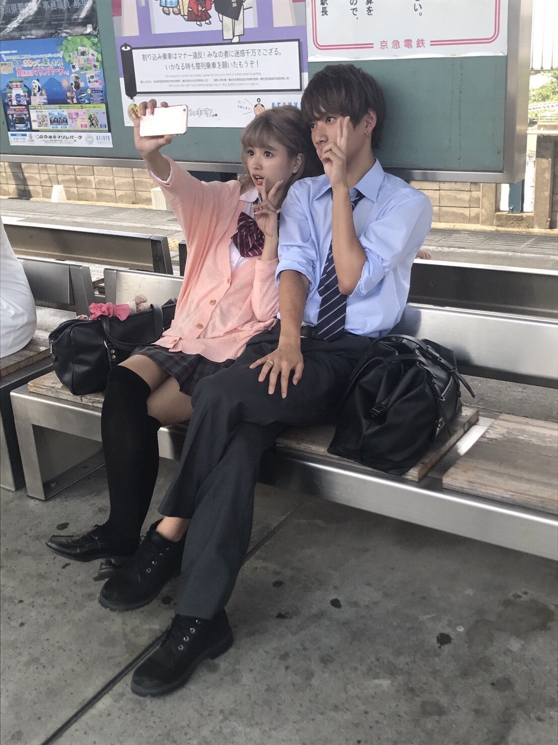 なちょす＆那須泰斗／メイキングカット（提供写真）