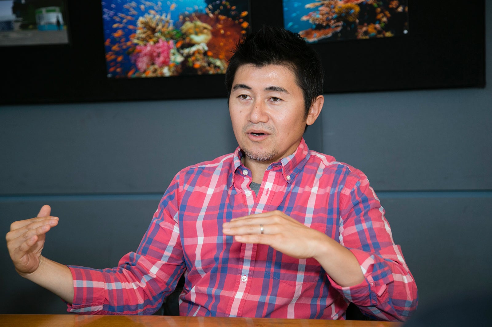 原島朋幸氏（撮影：Kaori Suzuki）