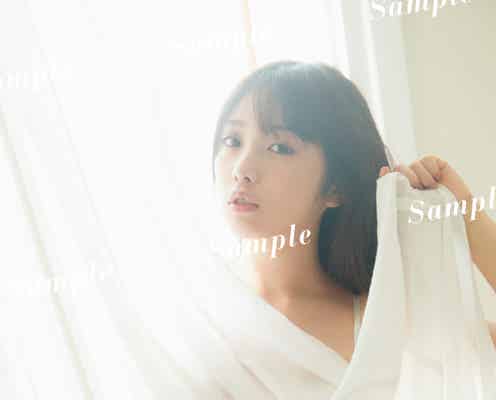 乃木坂46与田祐希、白ランジェリー姿・ほぼすっぴん…2nd写真集「無口な時間」限定ポストカード公開