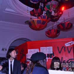 レセプションパーティー会場内風景