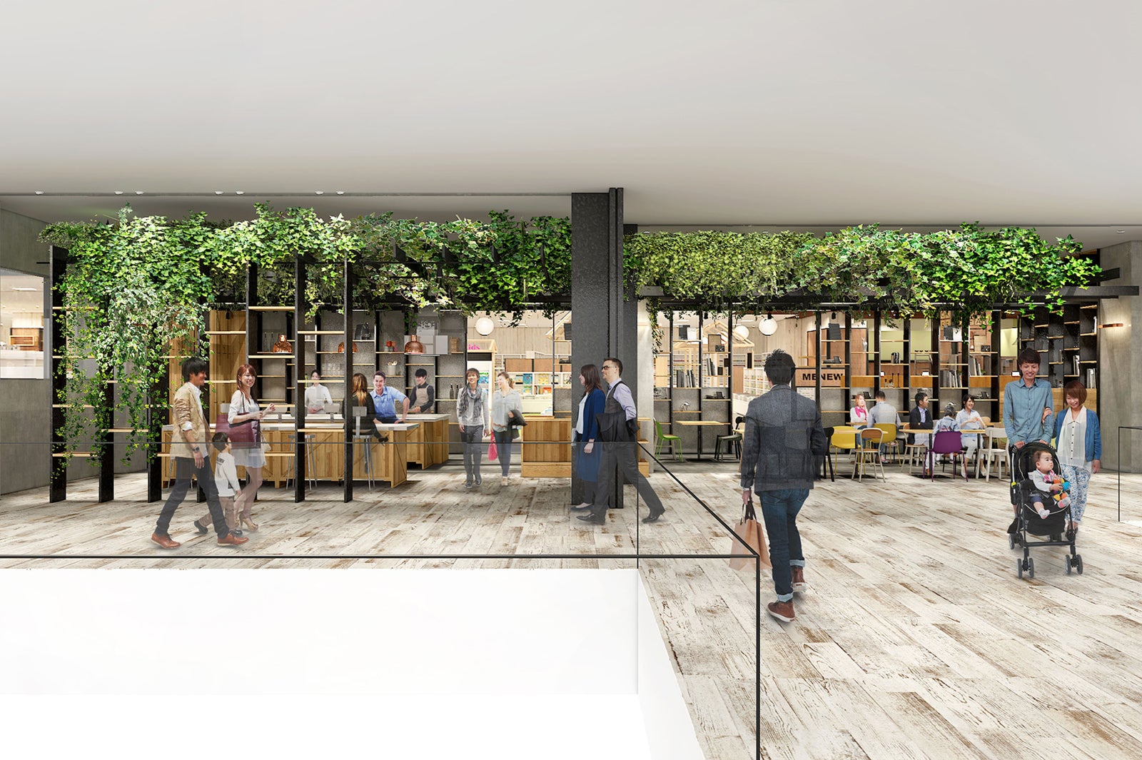 Shonan Tree Houseファサードイメージ／画像提供：三井不動産